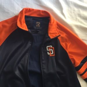 SAN DIEGO PADRES JACKET WOMENS M